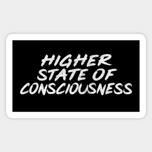 Higher State of Consciousness / 90s Techno Typography Sticker